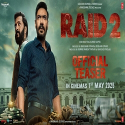 RAID 2 Teaser: Ajay D | Riteish D | Vaani K | Raj Kumar | Abhishek P | Kumar M | Bhushan K,Krishan K-(HindiSongMp3.In).mp3